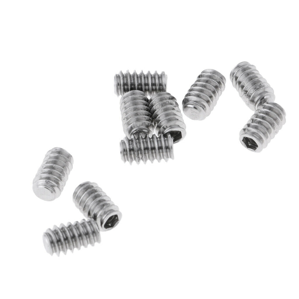 10 pieces stainless steel grub screws for surfboard, wakeboard, longboard,