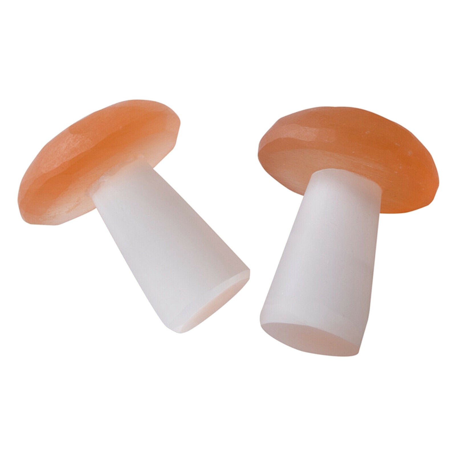 Pastoral Selenite Carved Mushroom Quartz Crystal Stone Mushroom Ornaments
