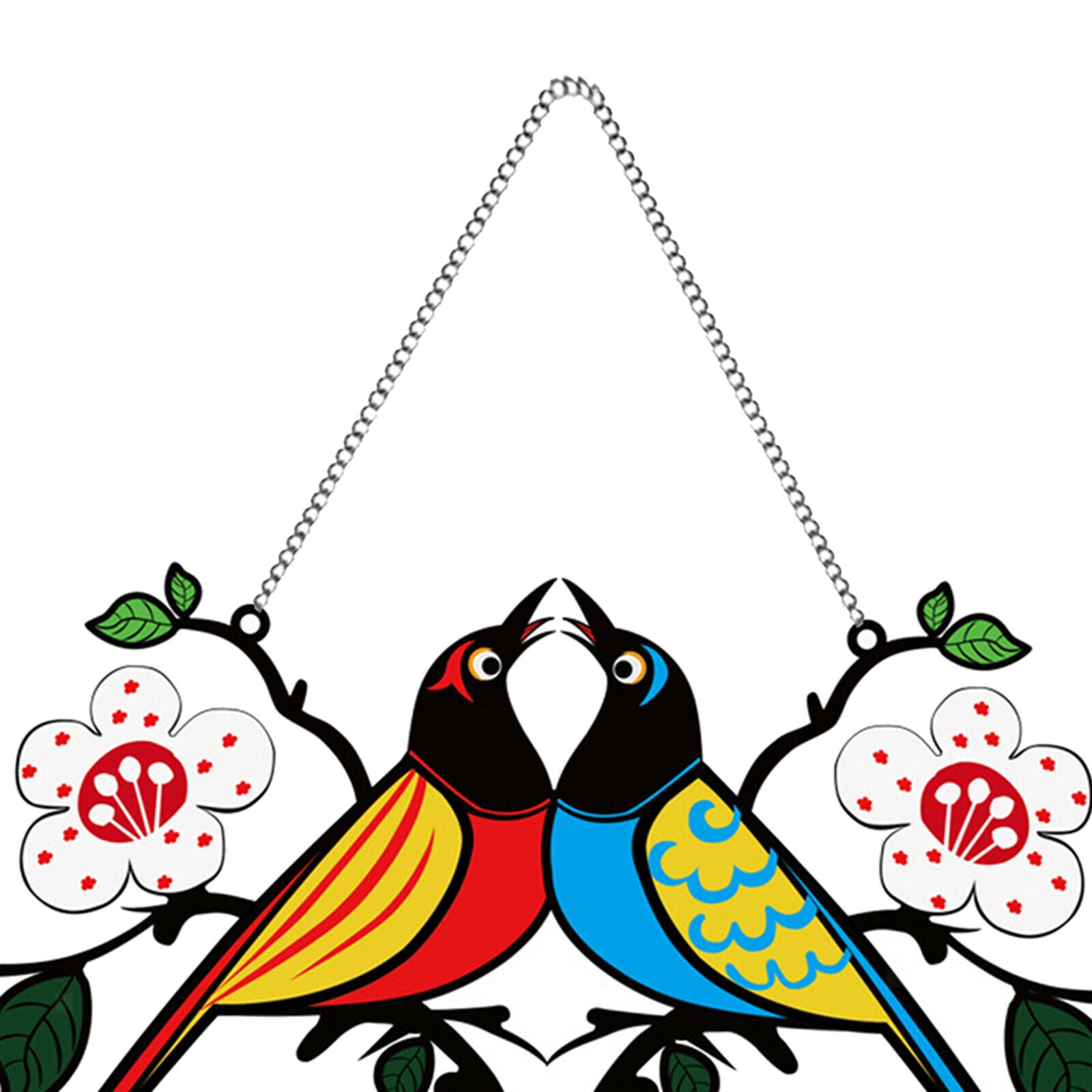 Birds Suncatcher Suncatcher Love Birds Suncatcher Pendant Hanging Garden