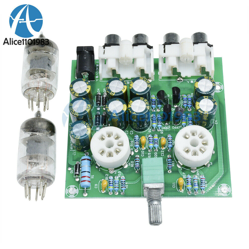 6J1 Valve Pre-amp Tube PreAmplifier Board Bass on Musical Fidelity X10-D circuit