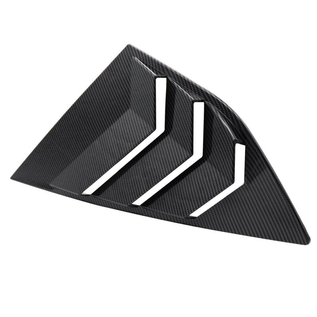 2x Left&Right Car Window Side Louvers Vent For Ford Focus ST RS Hatchback