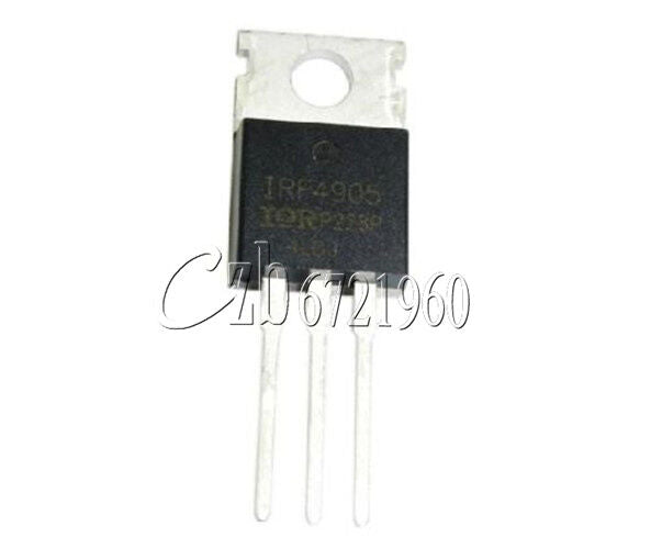 10Pcs P-MOS IRF4905 IRF 4905 Transistor TO-220AB CZ