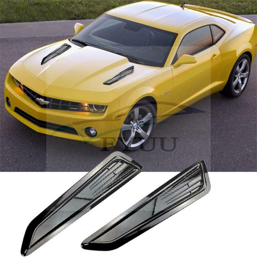 2PCS Universal Car Accessories Decorative Air Flow Intake Hood Vent Bonnet Cover