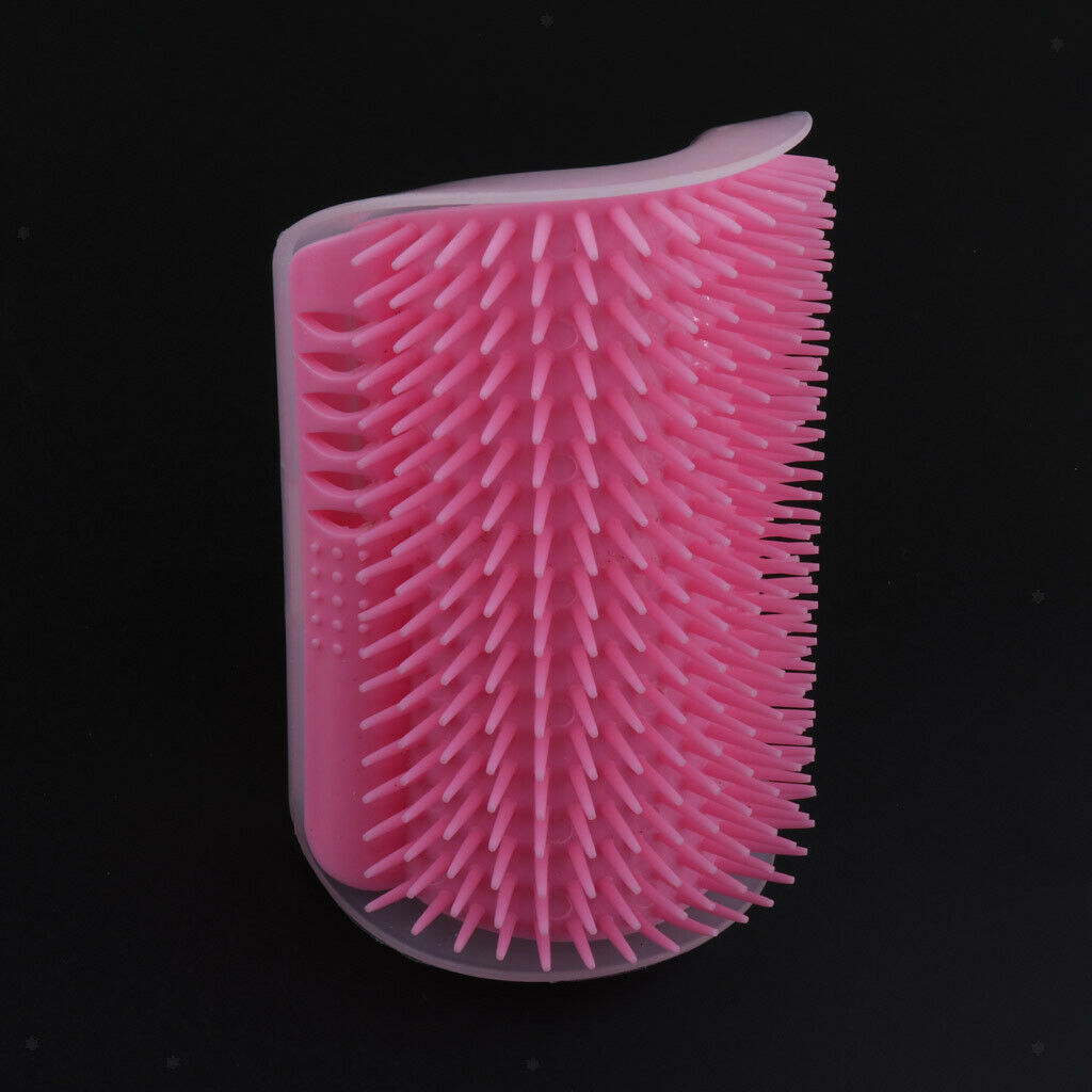 Cat Corner Self Groomer Brush - Cat Groomer, Cat Wall Corner Massage Comb to