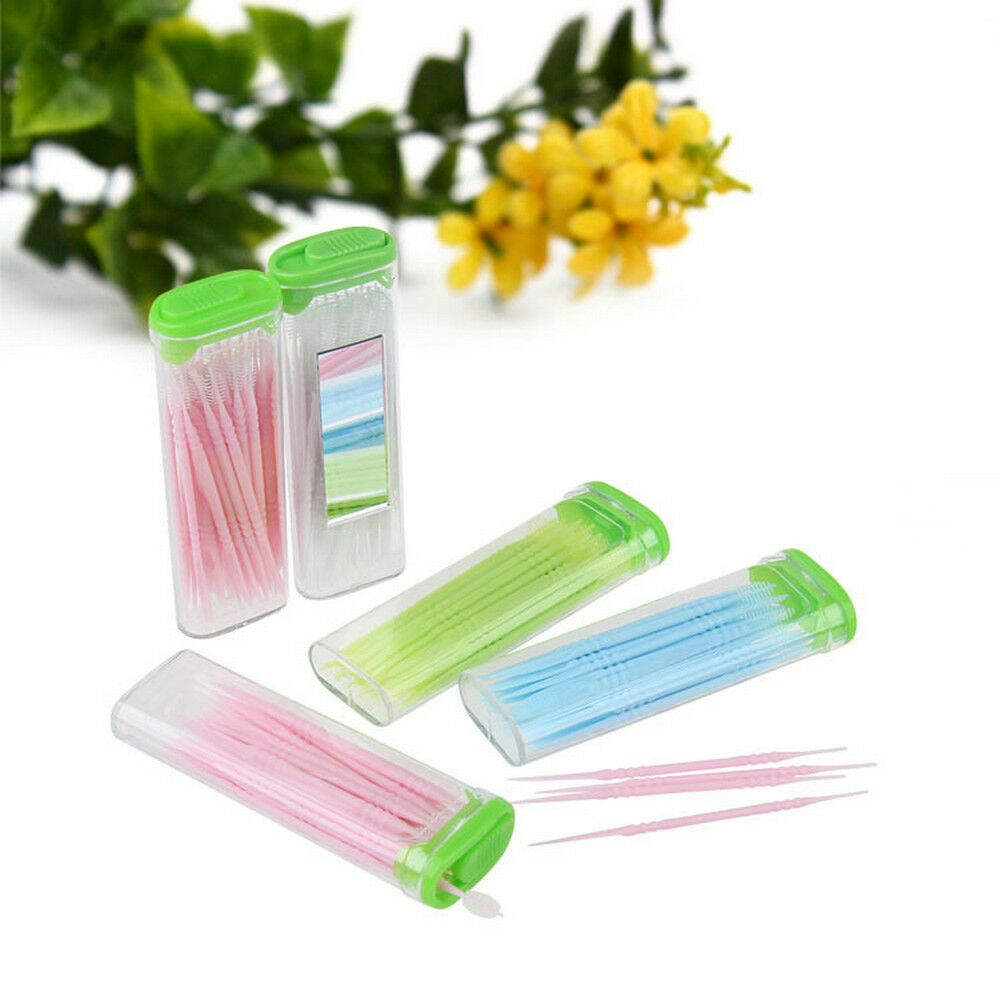 30 pcs Interdental Brush Floss Stick Dental Toothpick Teeth Cleaning Oral Health