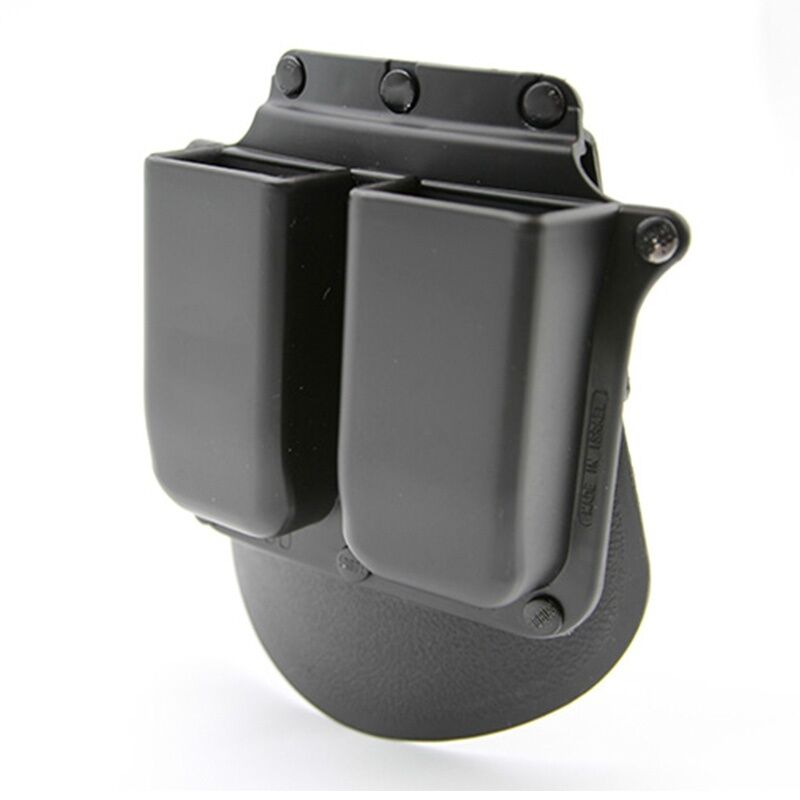 Holster 6900P Paddle Style Double Magazine Pouch For Glock 9mm .40 Cal Mags New