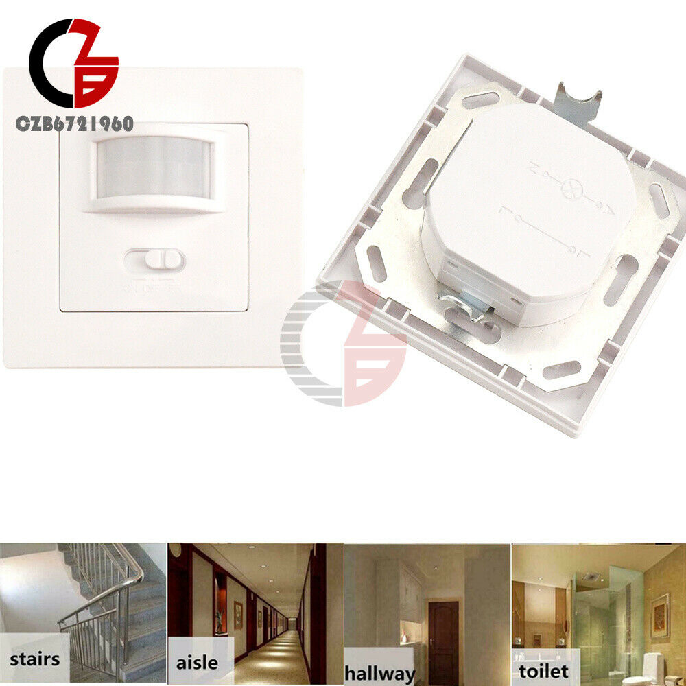 Sensor Switch Infrared Sensor Module Switch AC110-240V 86 Panel Type 2-Wire