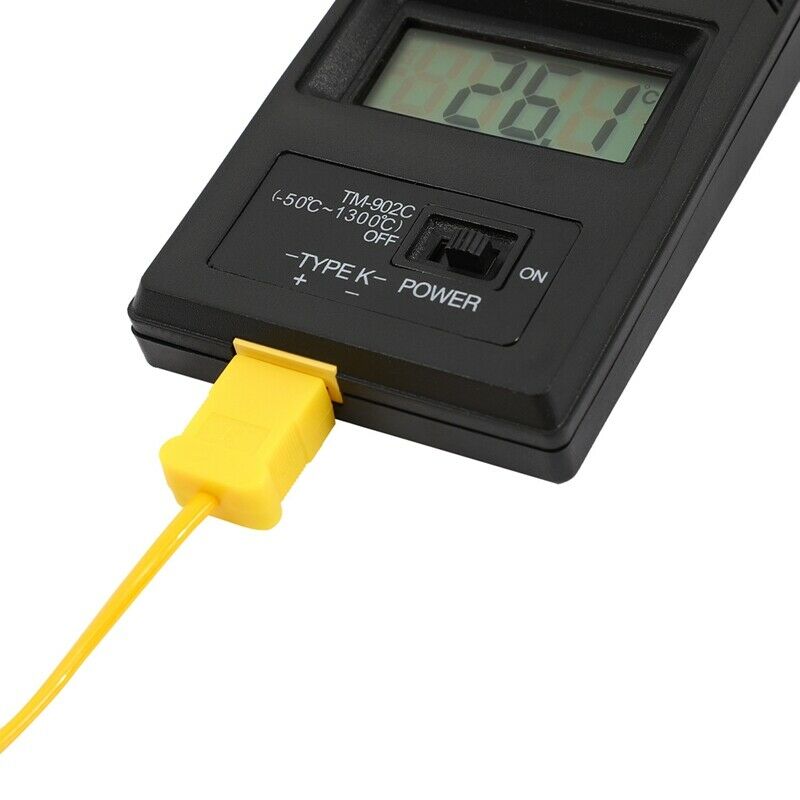 TM-902C(-50 Celsius to 750 Celsius) Temperature Meter TM902C Digital K Type ThP7