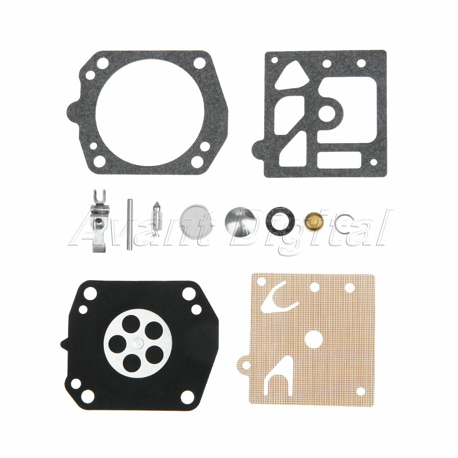 Chainsaw Carburetor Carb Repair Gasket Diaphragm Kit Parts For Walbro K22-HDA