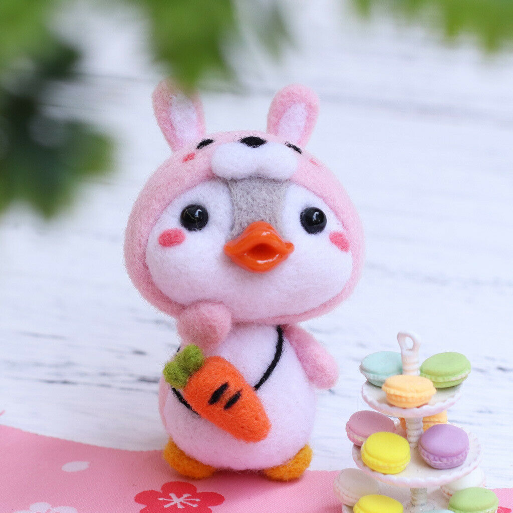 Animal Needle Felting Kits with Basic Tools Wool Crafts DIY Needlework