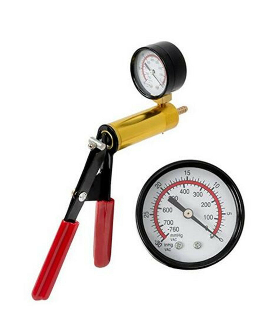 2 in 1 Car Brake Fluid Brake Bleeder &Auto Hand Held Vacuum Pump Tester Tool Kit