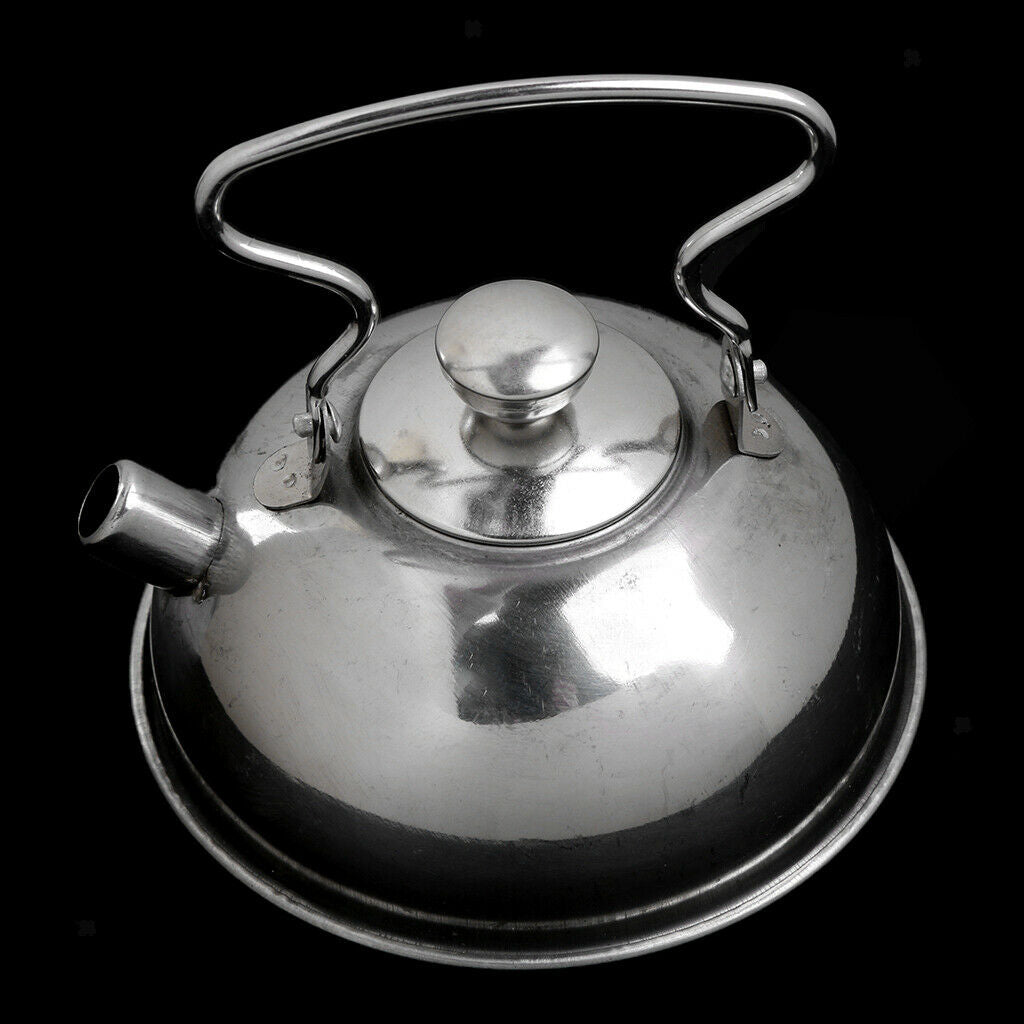 Kids Kitchen Metal Tableware - Stainless Steel Coffee Pot Coffee Cup Set, 4