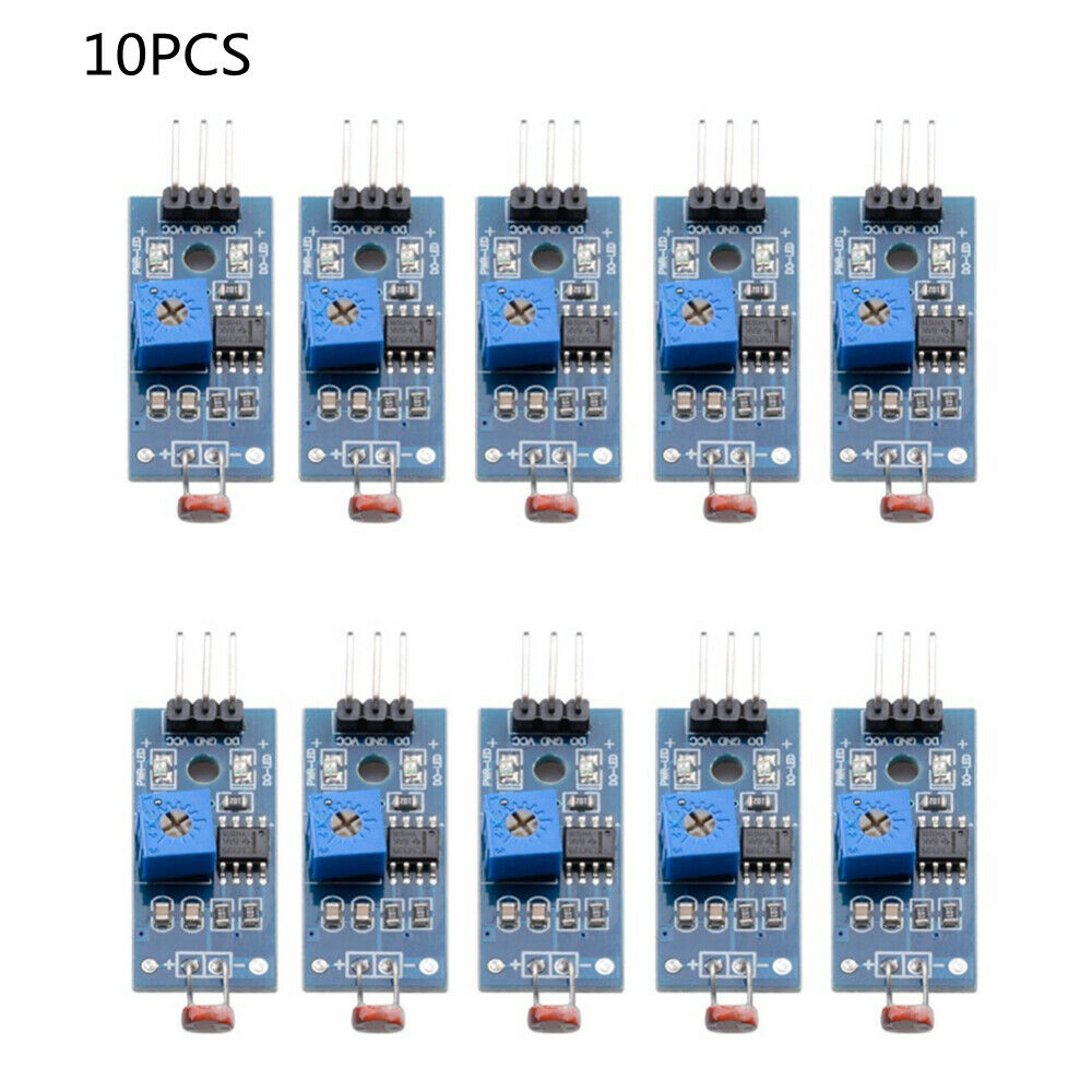 10xPhotoresistor Module Digital Light Intensity Detection Sensor for Arduino UNO