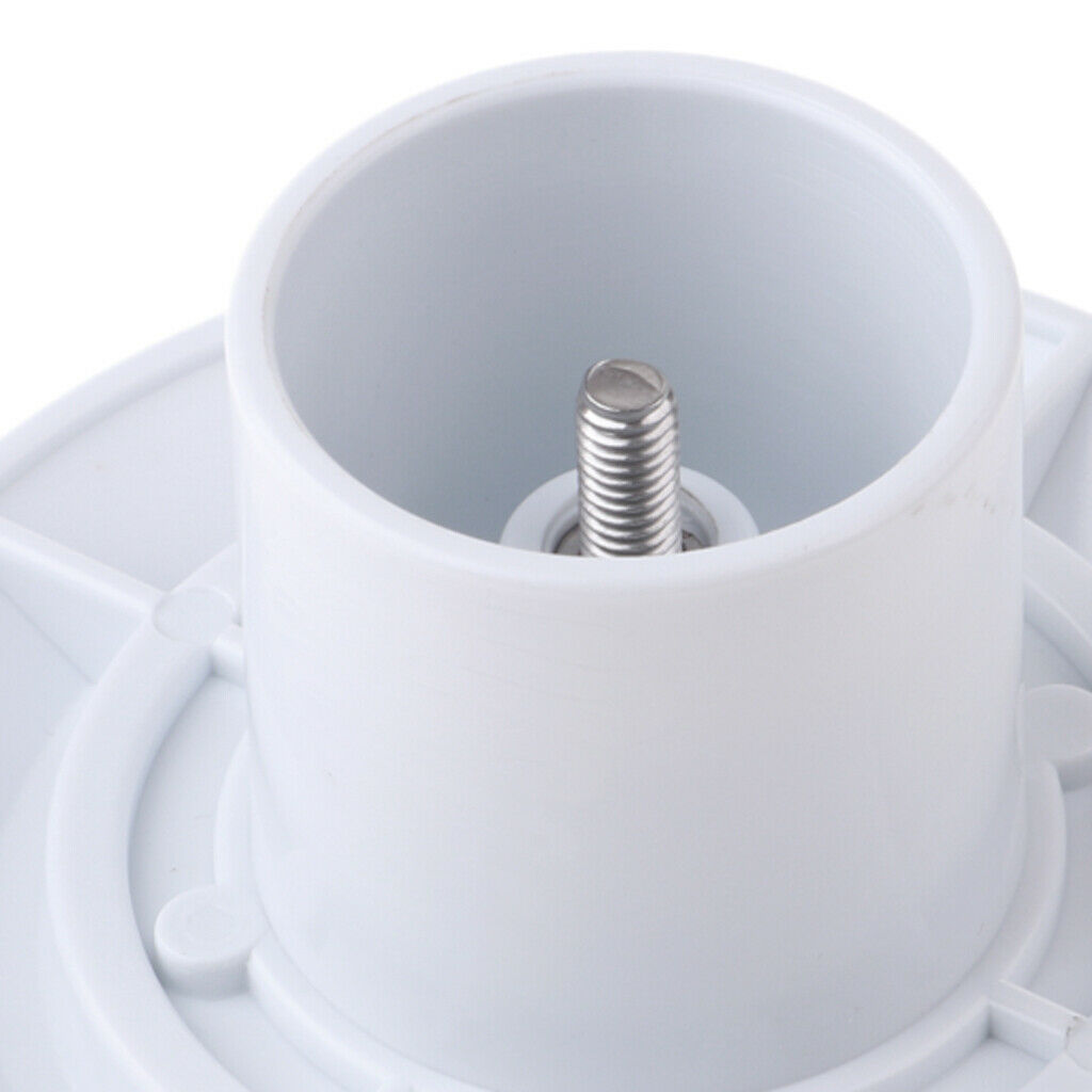 White Round Plastic Swimming Pool Drainer / Water Outlet, Swimming Pool