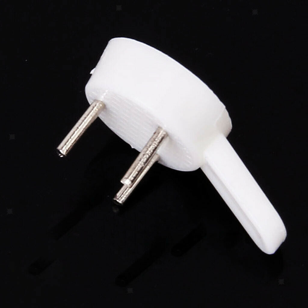 Approx. 50pcs Picture Photos Frame Wall Hanging Hooks 25mm White