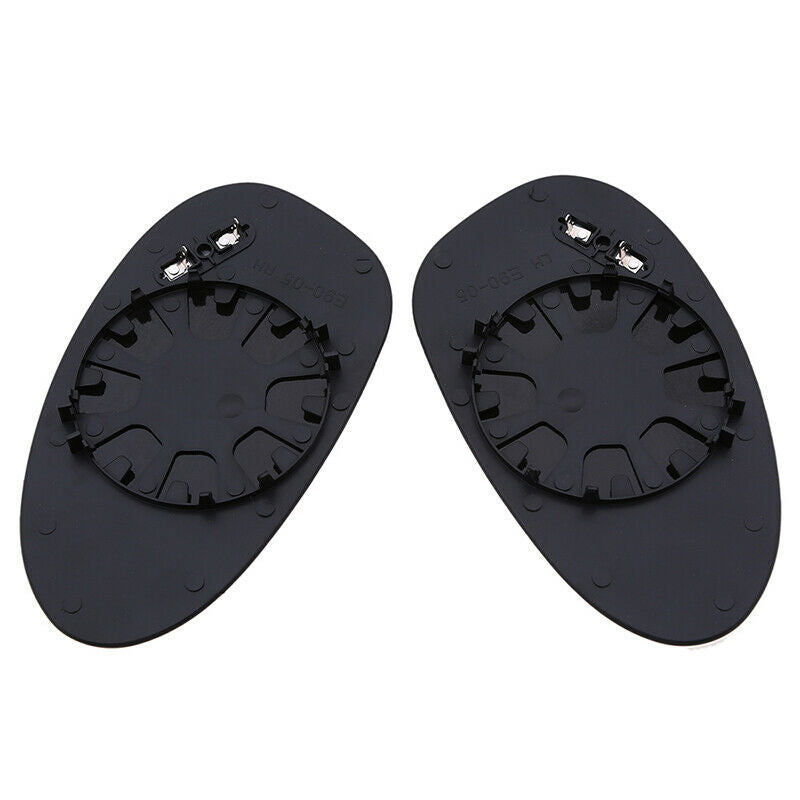 2Pcs Car Side Rear View Mirror Glasses White Heated For BMW E46  E81 E87 E88 M3