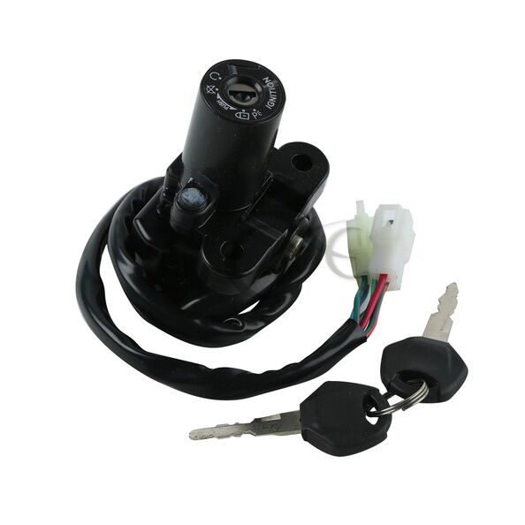Motorcycle Ignition Switch Lock Keys Fit For Yamaha YZF R6 1999-2002 2001 2000