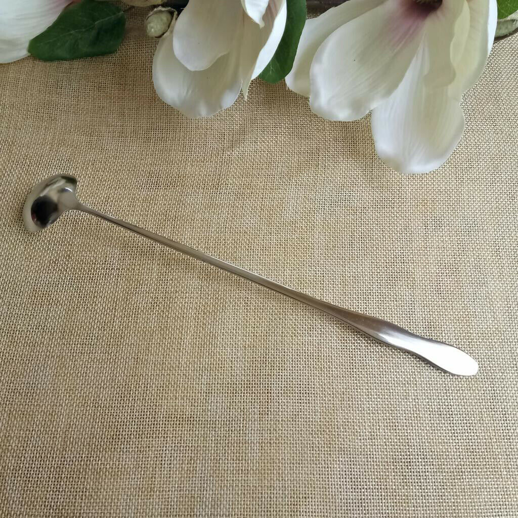 Multi-purpose Stainless Steel Long Handle Spoon w/ Pot Set DIY Mixing Scoop