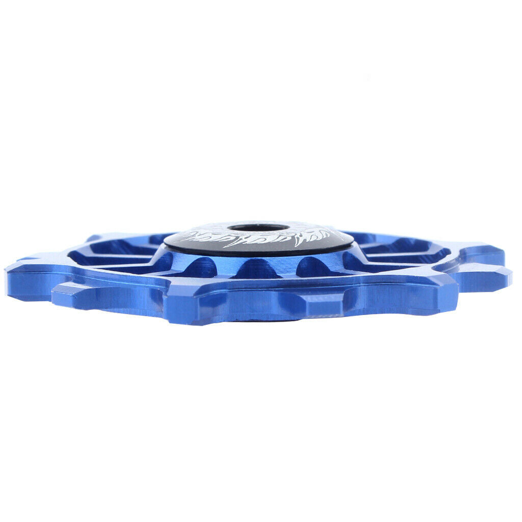 Bike Jockey Wheel Bicycle Rear Derailleur Ceramic Guide Pulley 12T, Blue