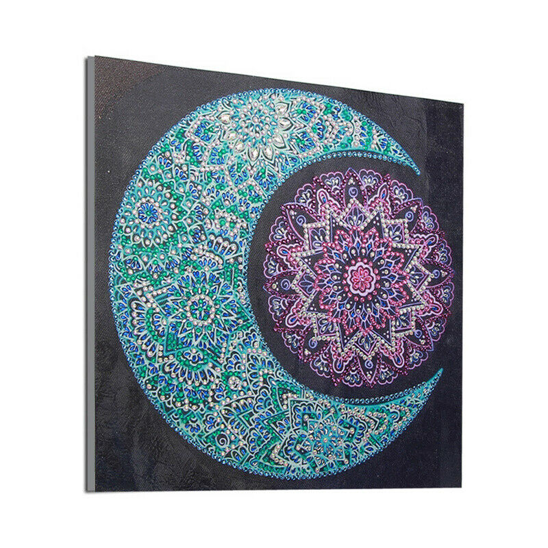 Special Shaped Diamond Painting Moon DIY Diamond Embroidery Art Kits Home Decor