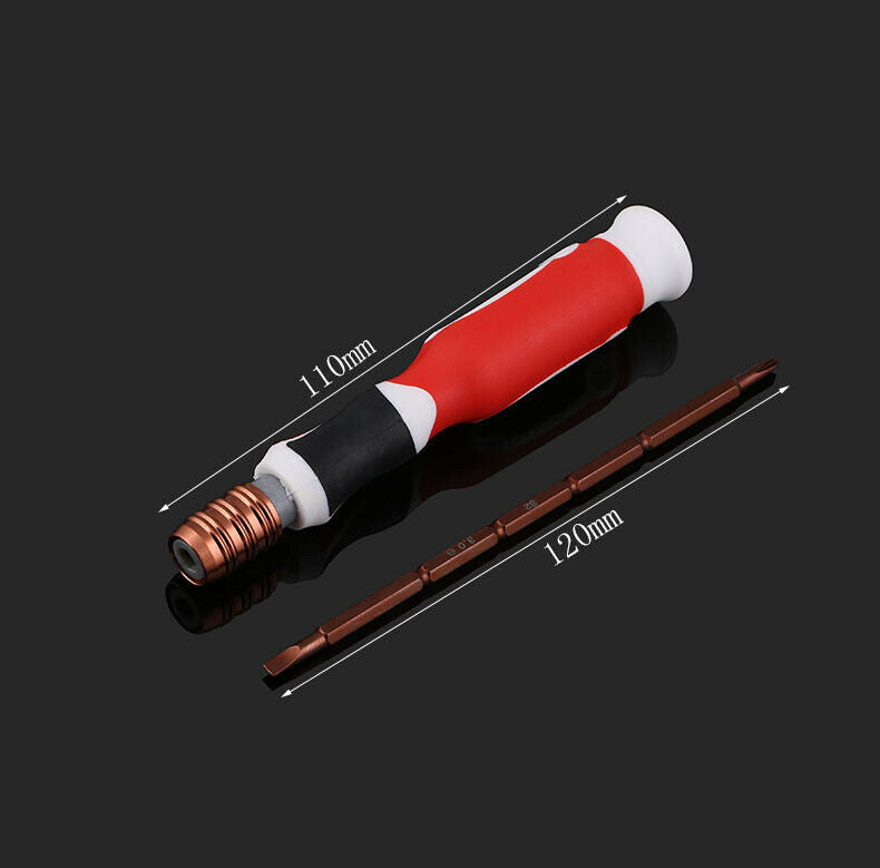 Ø3mm 2-in-1 Screwdriver Phillips & Slotted Screwdriver Cr-V With Magnetic Steel