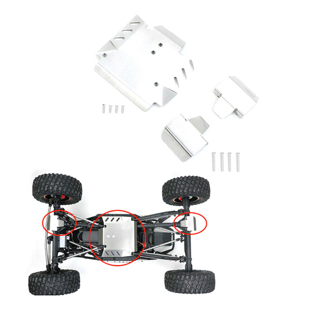Stainless Steel Armor Guard Protective Plate for Axial 1/10 RBX10 Ryft RC