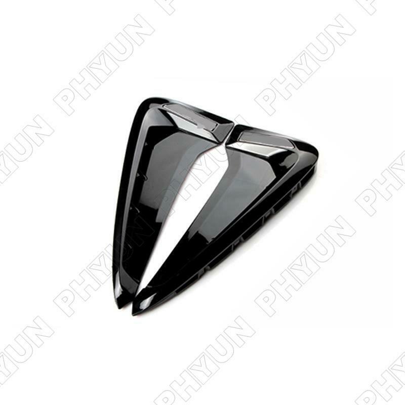 For 2014-2017 BMW X5 F15 Side Wing Air Flow Fender Intake Vent Covers Black Trim