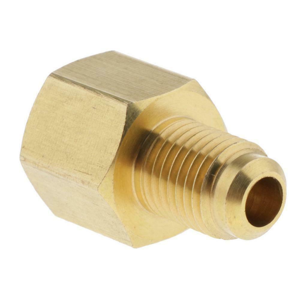 New Solid Brass Nitrogen Regulator Adapter Replacement for Vacuum Pump