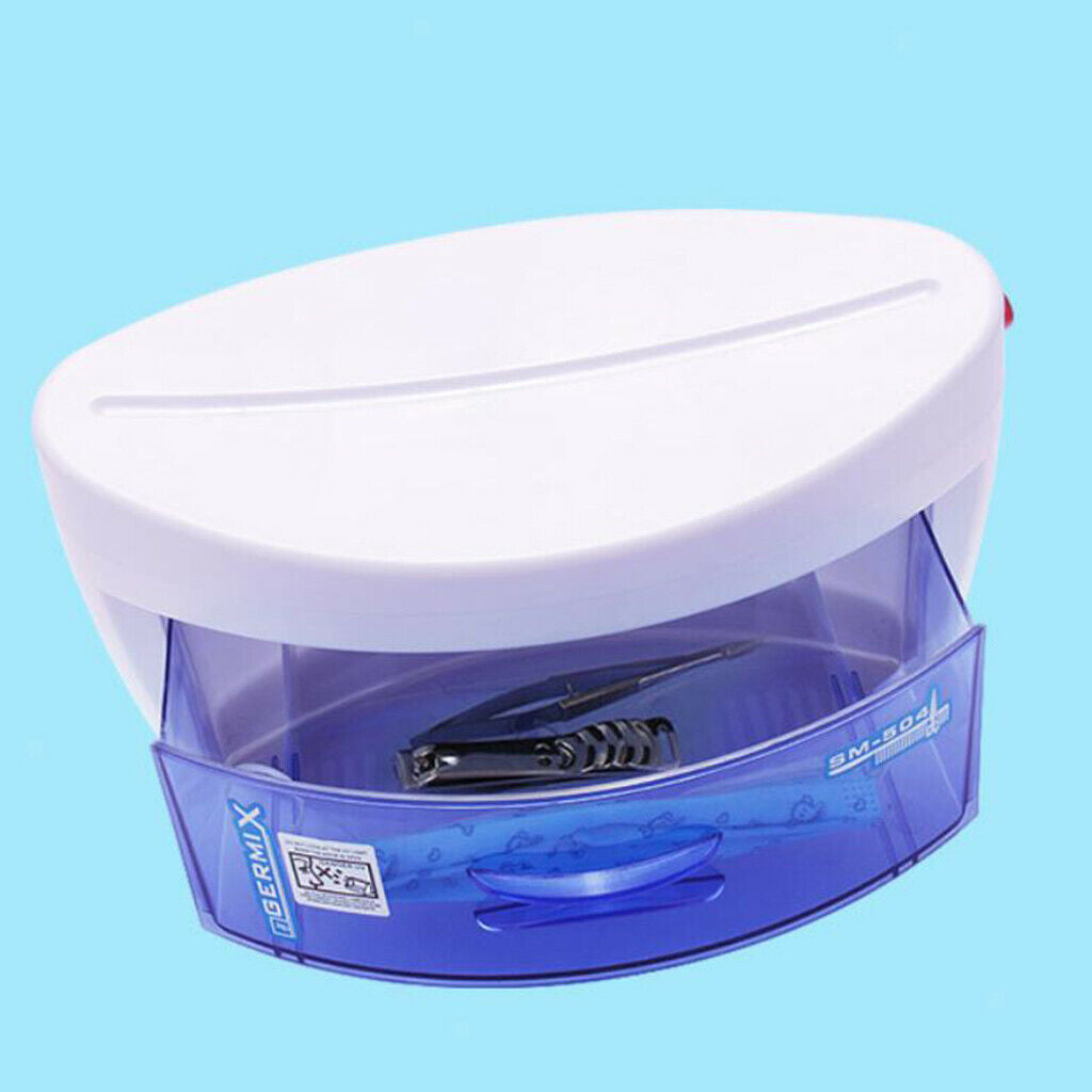 Clear Disinfectant Box Sanitizer Germicide Case for Barber Salon Brush