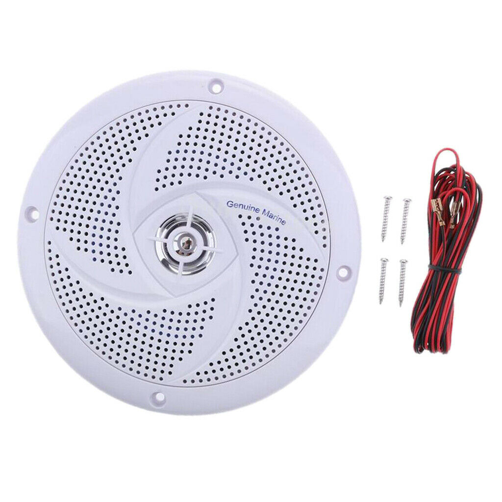 White Waterproof Marine Speakers Boat Sound System For Marine RV