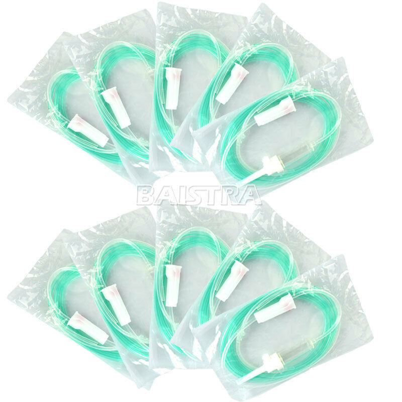 100X Dental Surgery Disposable Irrigation Tube for Motor Handpiece 291cm