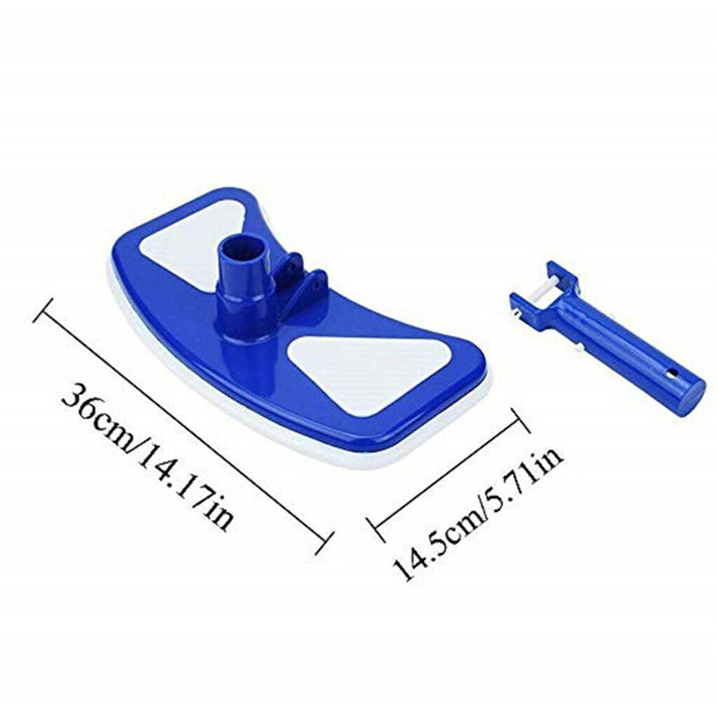 Portable Plastic 14in Butterfly Pool Vacuum Head Clean Debris Fountain Ponds