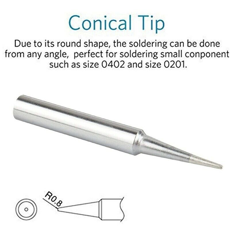 5Pcs ST Series Solde Tip for Weller WLC100, WP25, WP30, SP40L,SP40N and WP35 IC6