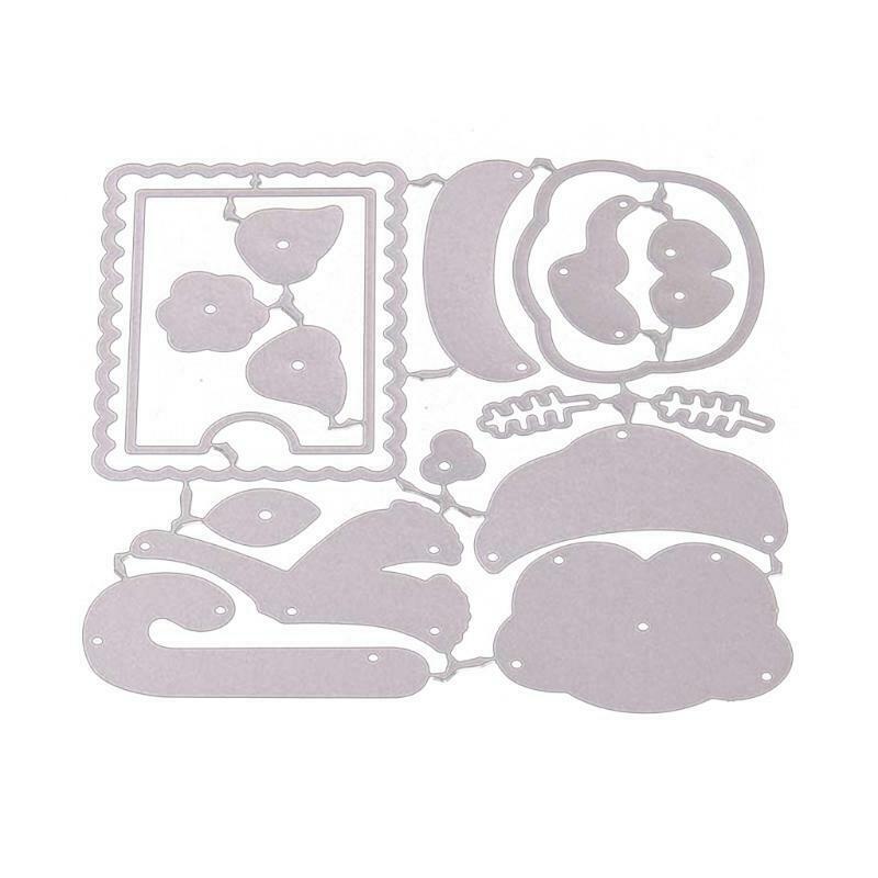 Christmas Penguin Metal Cutting Dies Stencil Scrapbook Album Paper Card Template