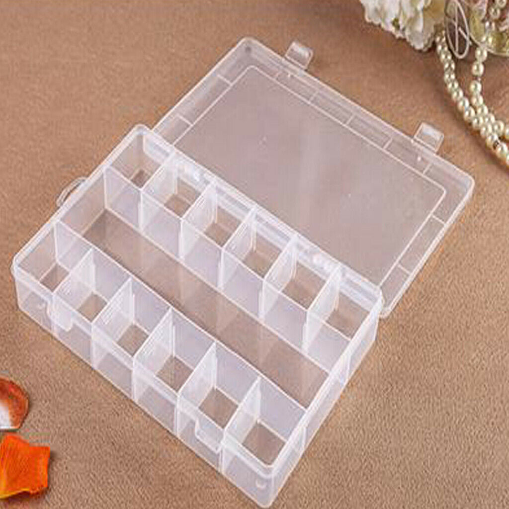 13 Grids Square Case Empty Storage Box for Ring,Jewelry,Necklace,Earings