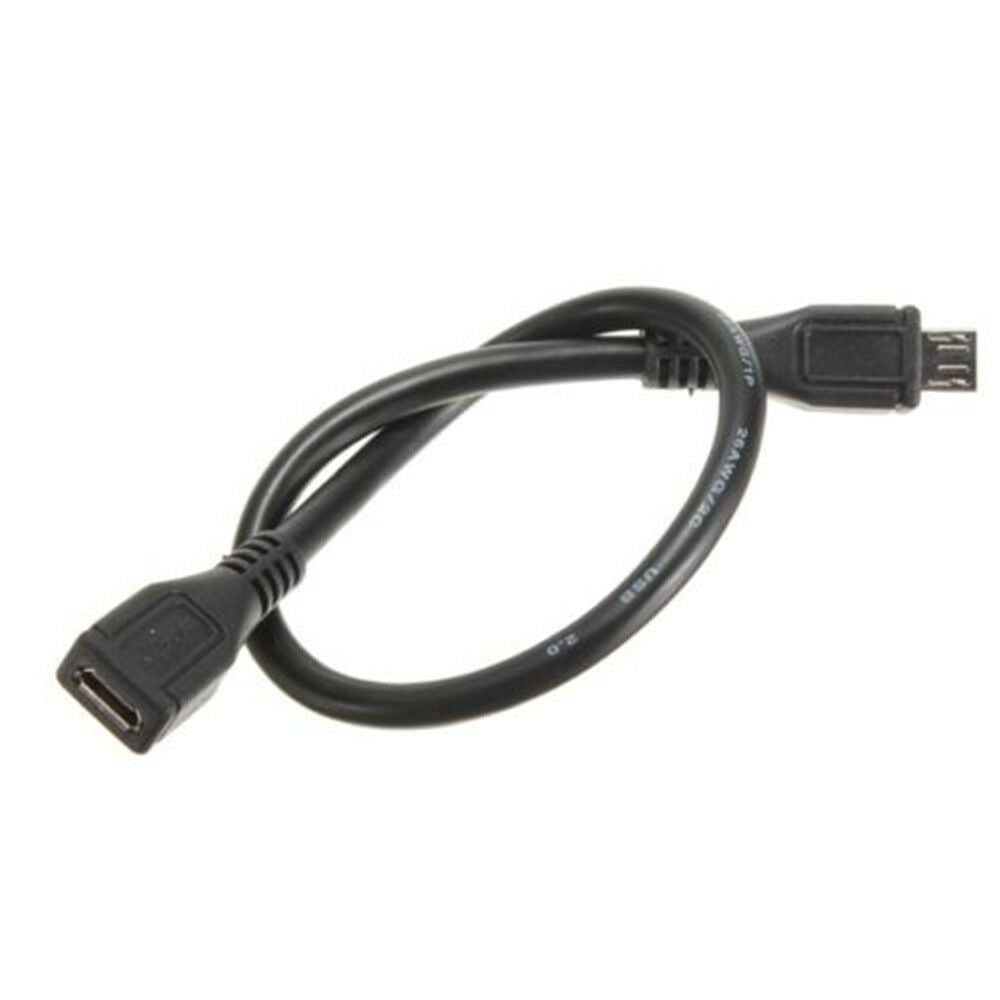 Micro USB 2.0 Male to Female M/F Extension Charging Data Charger Extender Cable