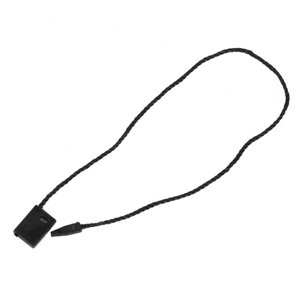 3X Nylon Plastic Price Label Tag Strip Line for Clothes Goods 1000Pcs Black