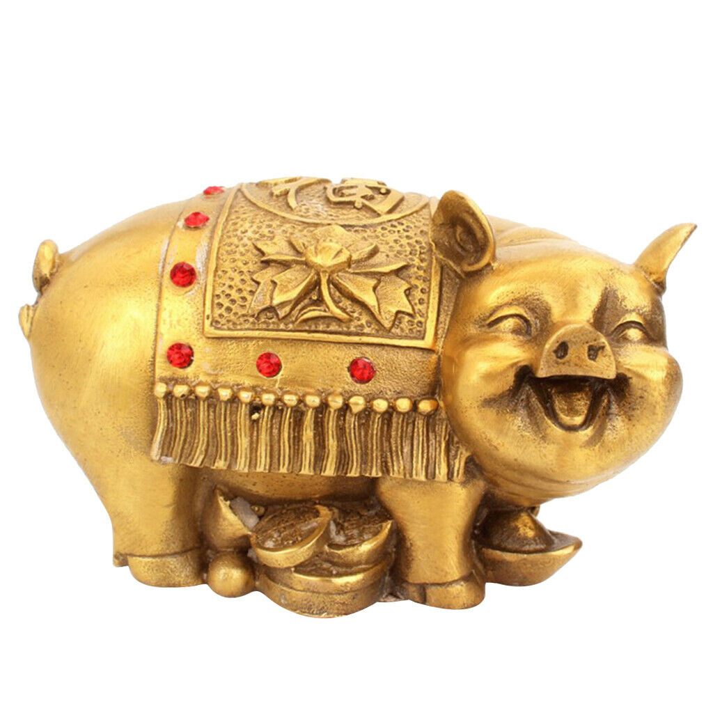 Chinese Zodiac Pig Year Golden