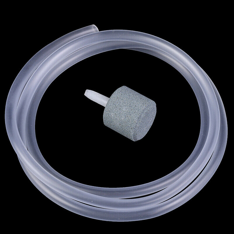Aquarium Accessories Air Bubble Stone + Soft Tube Hose for Air Pump Compr.l8