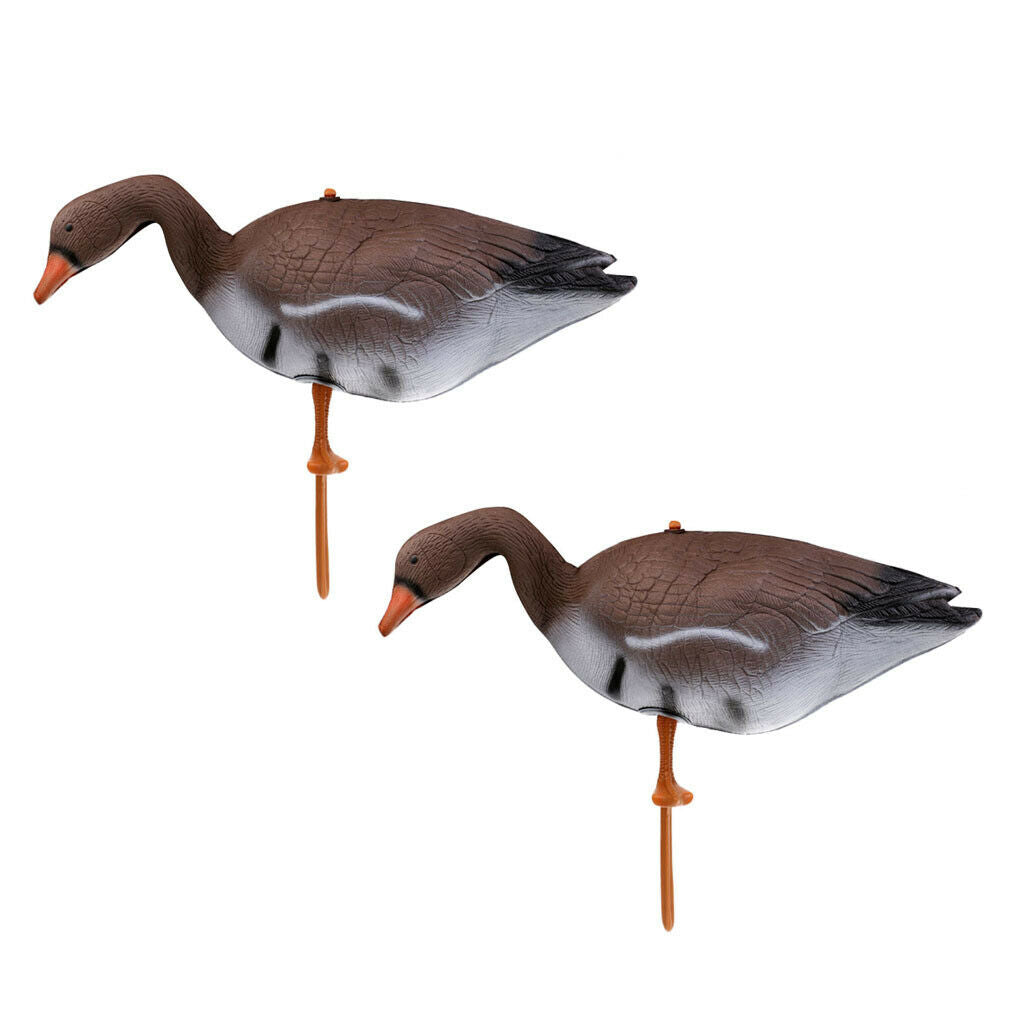 2 Pcs Goose Hunting Lures Backyard Decoration  Greenhand