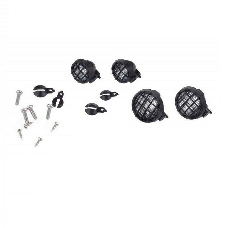 RC Car Round Lampshade / Light Cover for 1:10 RC Cler Axial SCX10 D90 Tamiya CW5