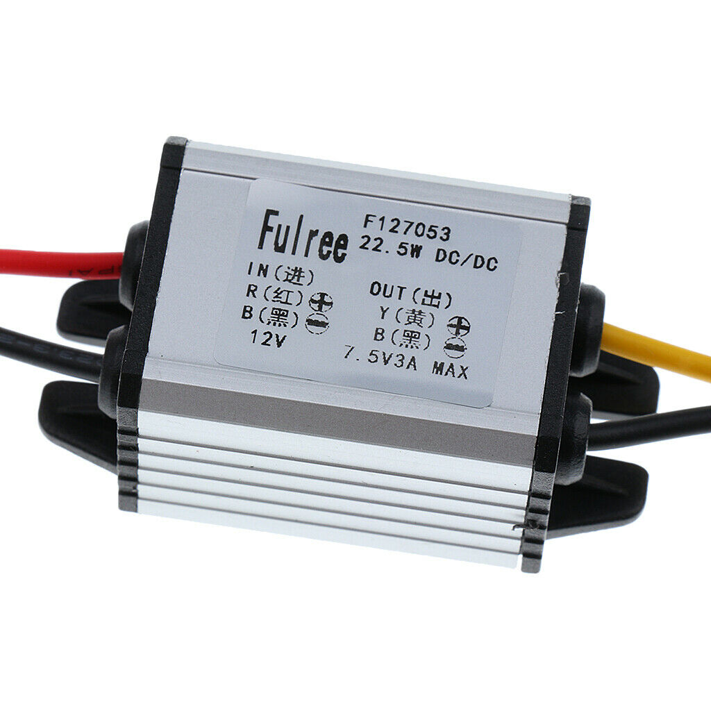 DC/DC Converter 12V  to 7.5V 3A 15W Power Supply Module