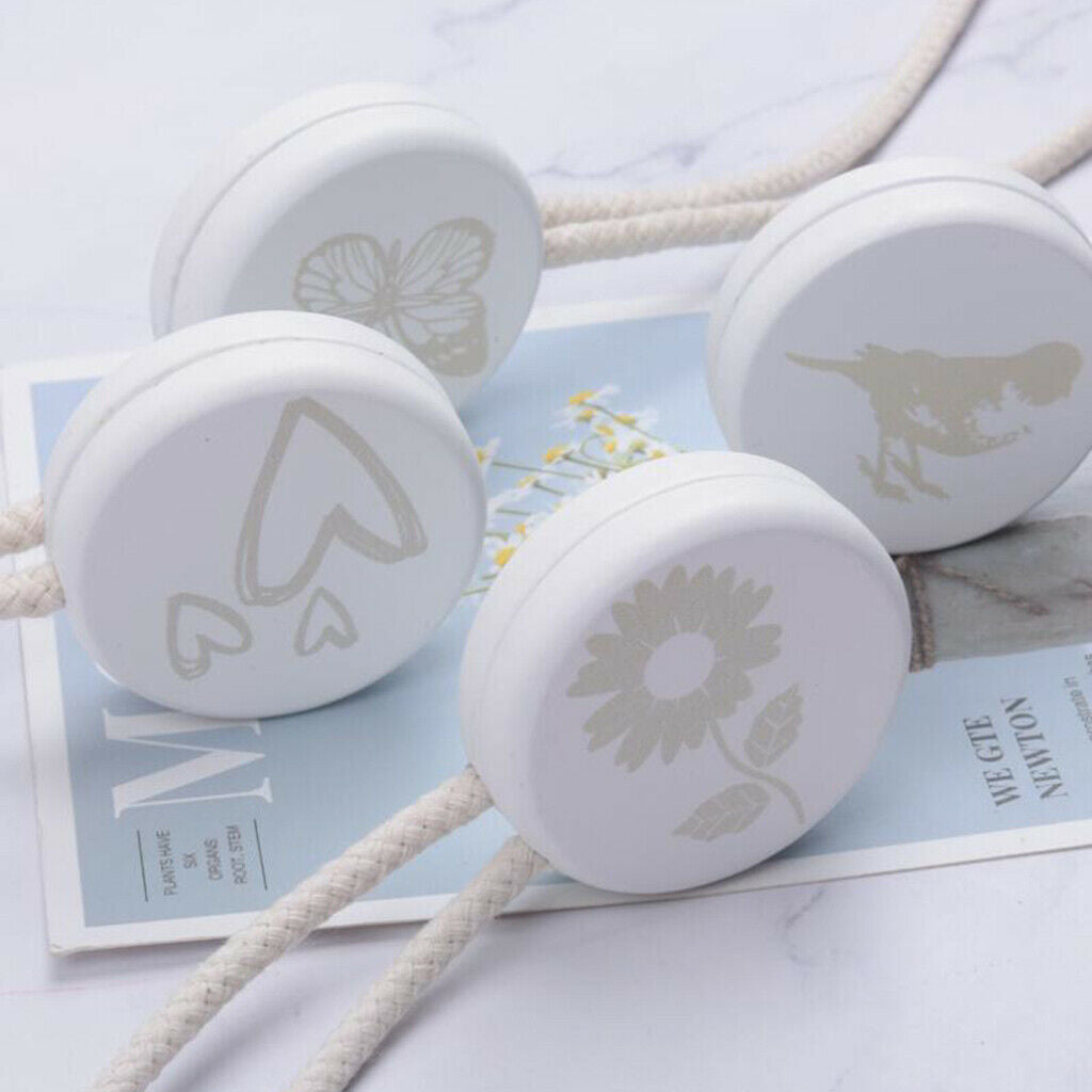 1 Piece Magnetic Disc Curtain Tiebacks Buckle Clip Holdback Sunflower