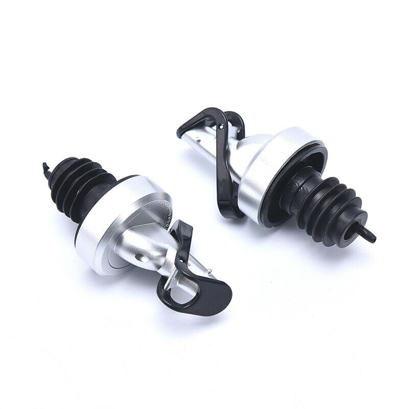2Pcs Leak Proof  Bottle Stopper Bottle Cap Wine Oil Pourer Spout DispenserL Rf
