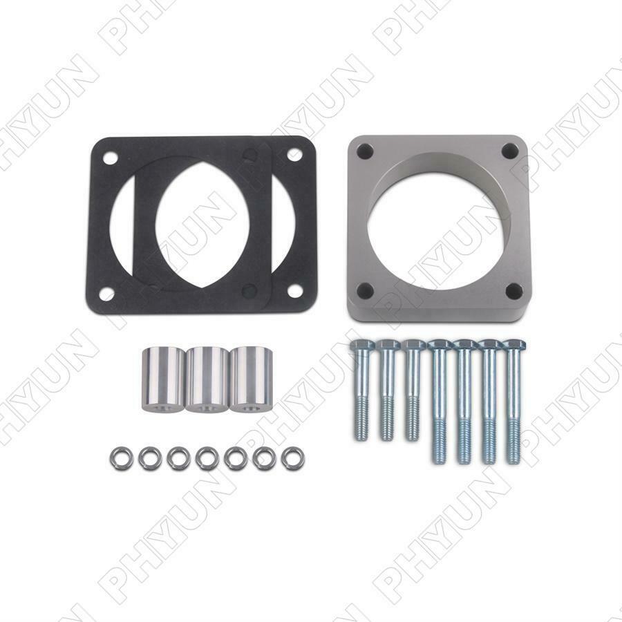 4 Bolt Throttle Body Spacer Kit For Jeep Cherokee Comanche Wrangler TJ YJ LJ 4 L