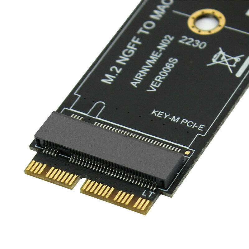 M.2 NVME SSD Convert Adapter Card for MacBook Air Pro Retina 2013-2017 NVME/AHW8