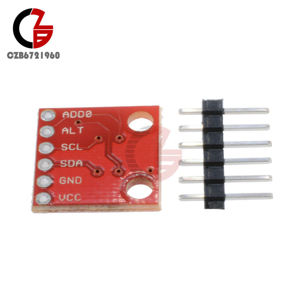 Red DC 1.4V-3.6V TMP102 Digital Temperature Sensor I2C Breakout Module 1.5x1.5cm