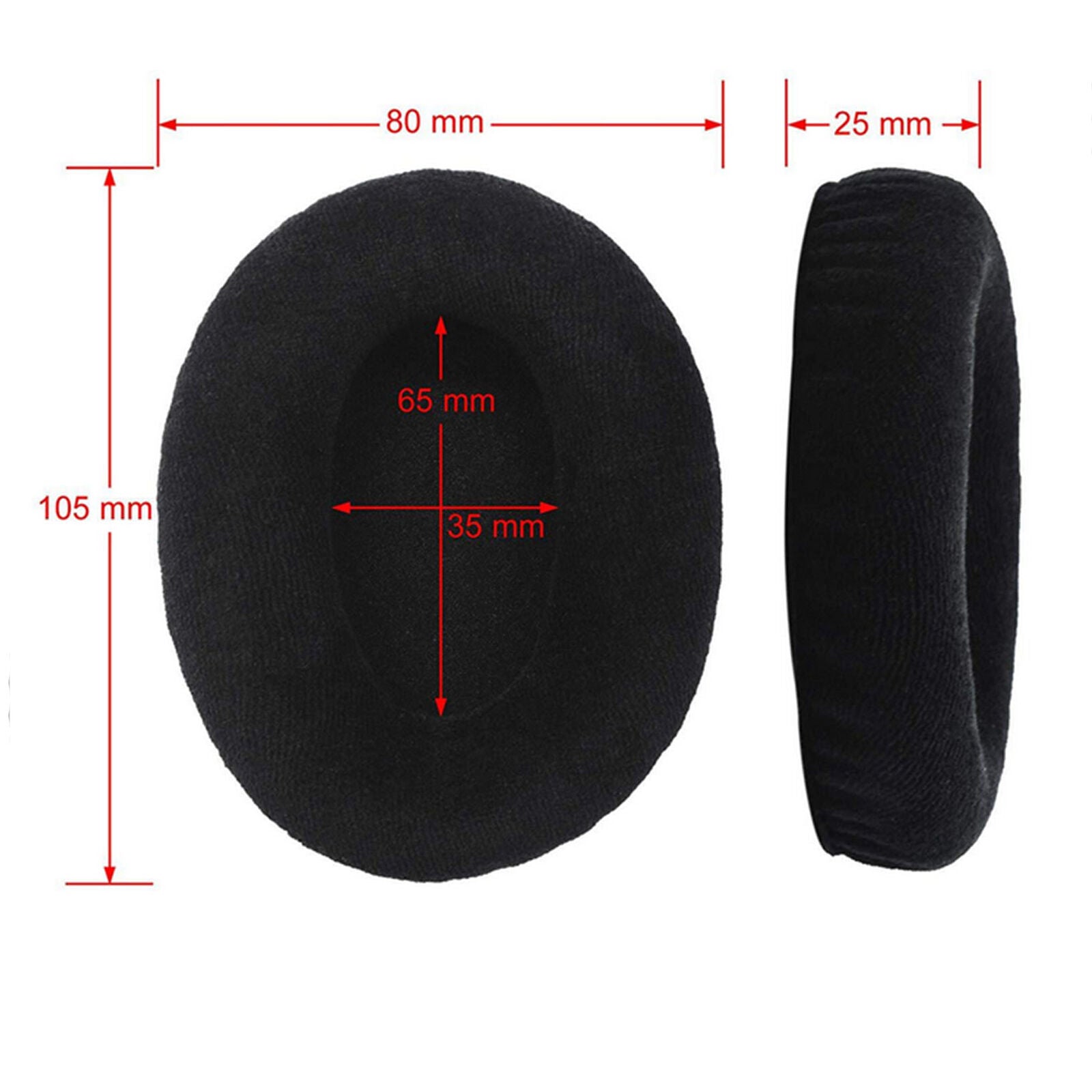 Ear Pads Velour Cushion Headband For HD545 HD565 HD650 Headphones