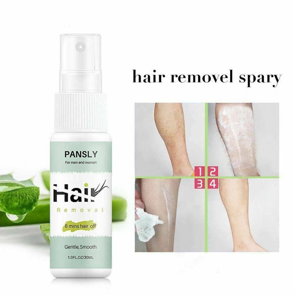 Pansly Herbal Permanent Hair Remover Spray Repair Nourish Smooth Body Private