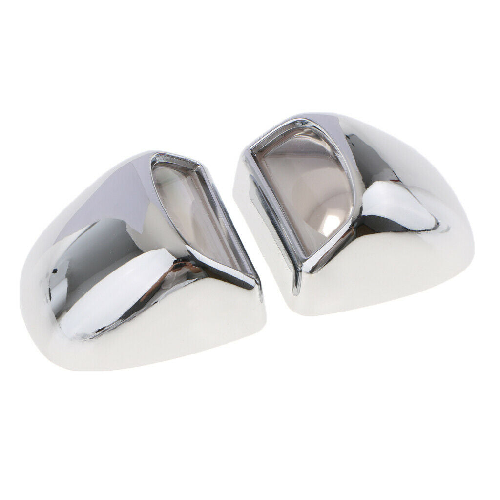 Pair Of Rear Bumpers License Plate Lights Lens Cover Accessories For Cars